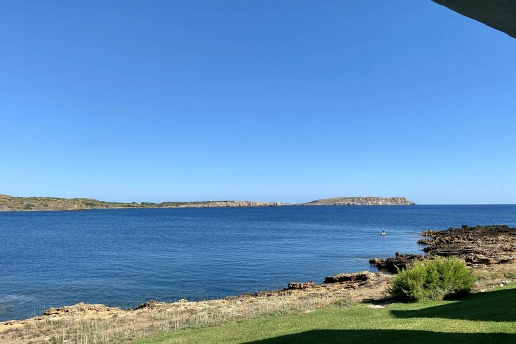 Appartamento Miravent Terraza Y Jardin Frente Al Mar Menorca Fornells  Esterno foto
